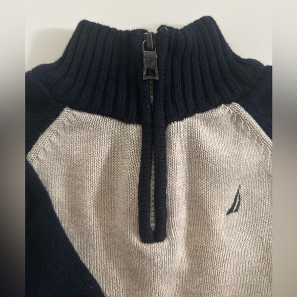 Nautica knit sweater with zip collar - Picture 5 of 9